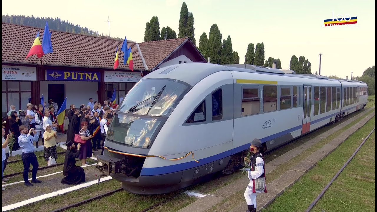 Redeschiderea căii ferate spre Putna și aducerea coroanei Sf. Ștefan