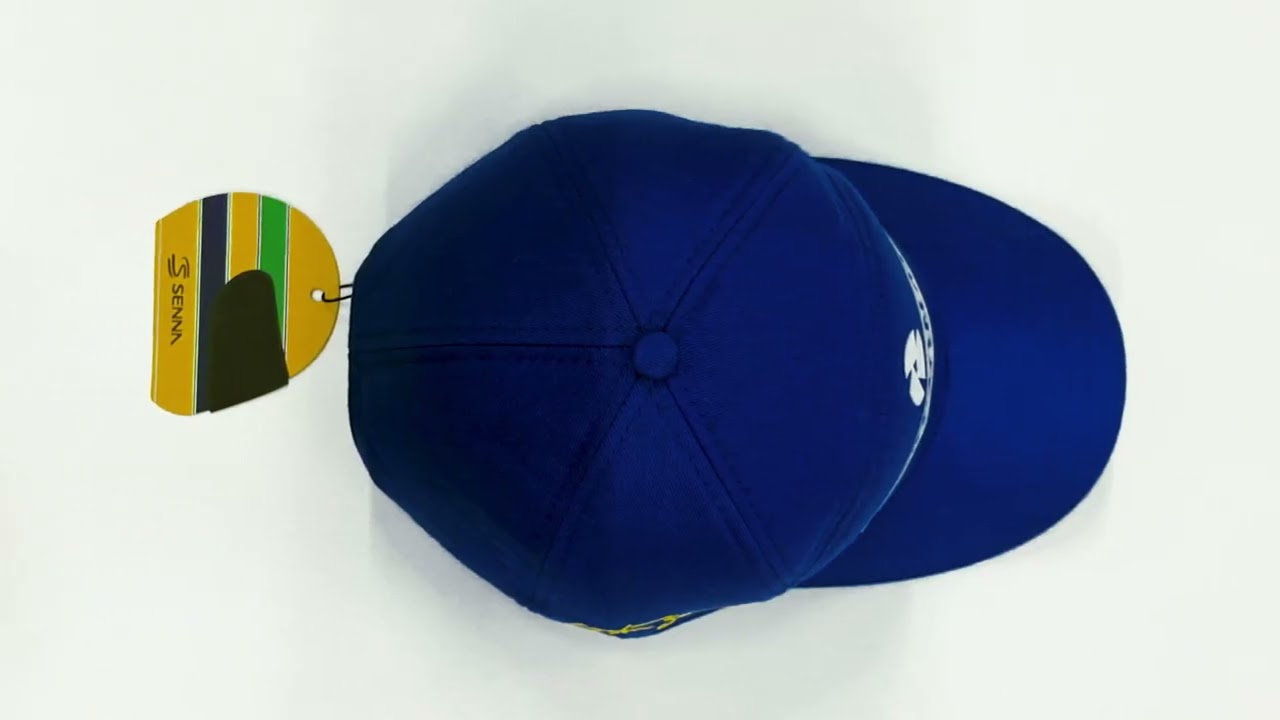 Bon&eacute; Nacional Original Assinatura Ayrton Senna