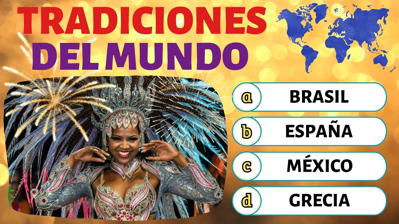 Descubre las FIESTAS TRADICIONALES m&aacute;s IMPACTANTES del MUNDO 🌏 &iexcl;Haz este Quiz ahora! 💃