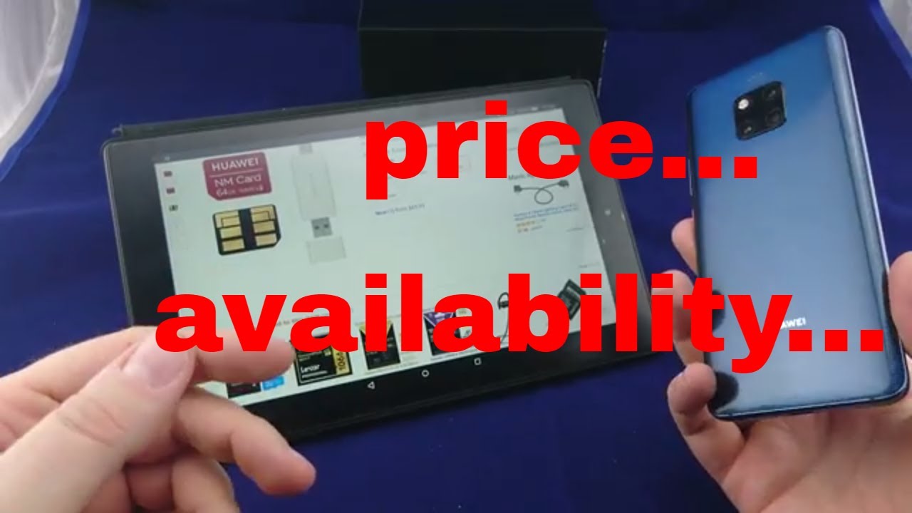 The current problem with the Huawei nano memory card