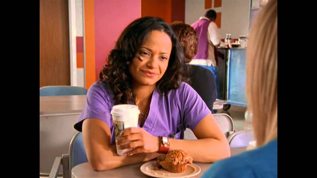 Scrubs 4x14 Elliot e Carla lottano