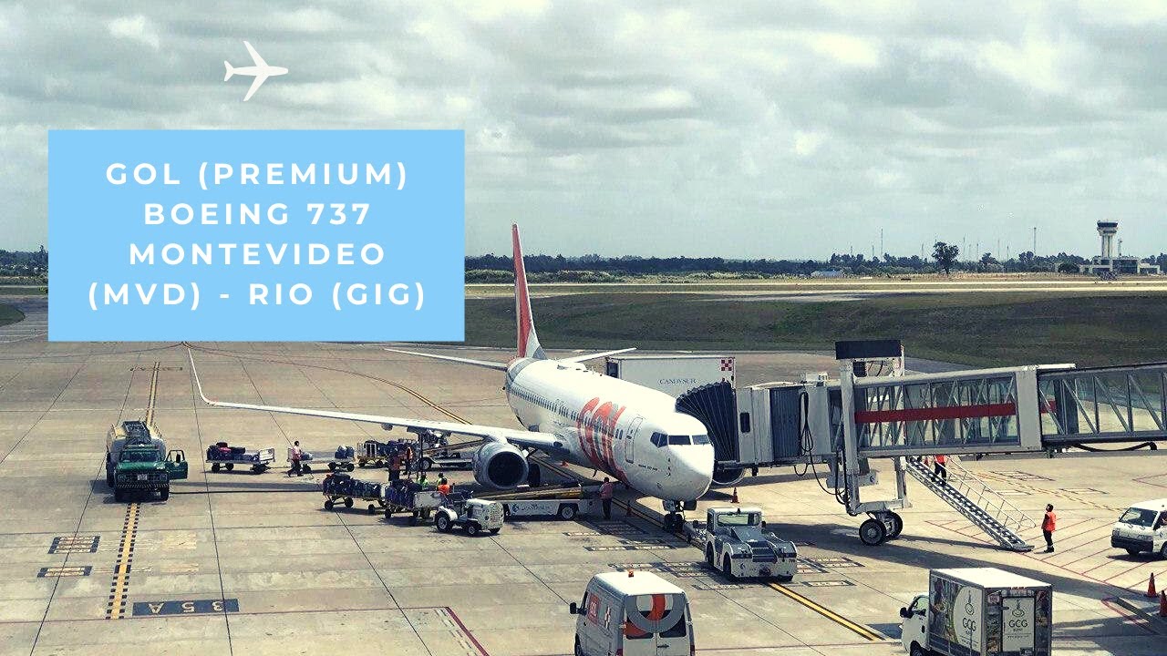 Премиум-эконом авиакомпании GOL Linhas Aéreas | Монтевидео (MVD) — Рио (GIG) | Boeing 737-800