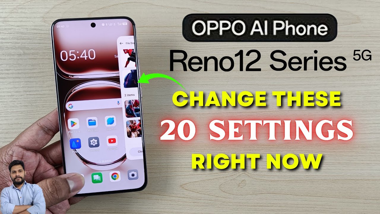Серия Oppo Reno12: измените эти 20 настроек прямо сейчас