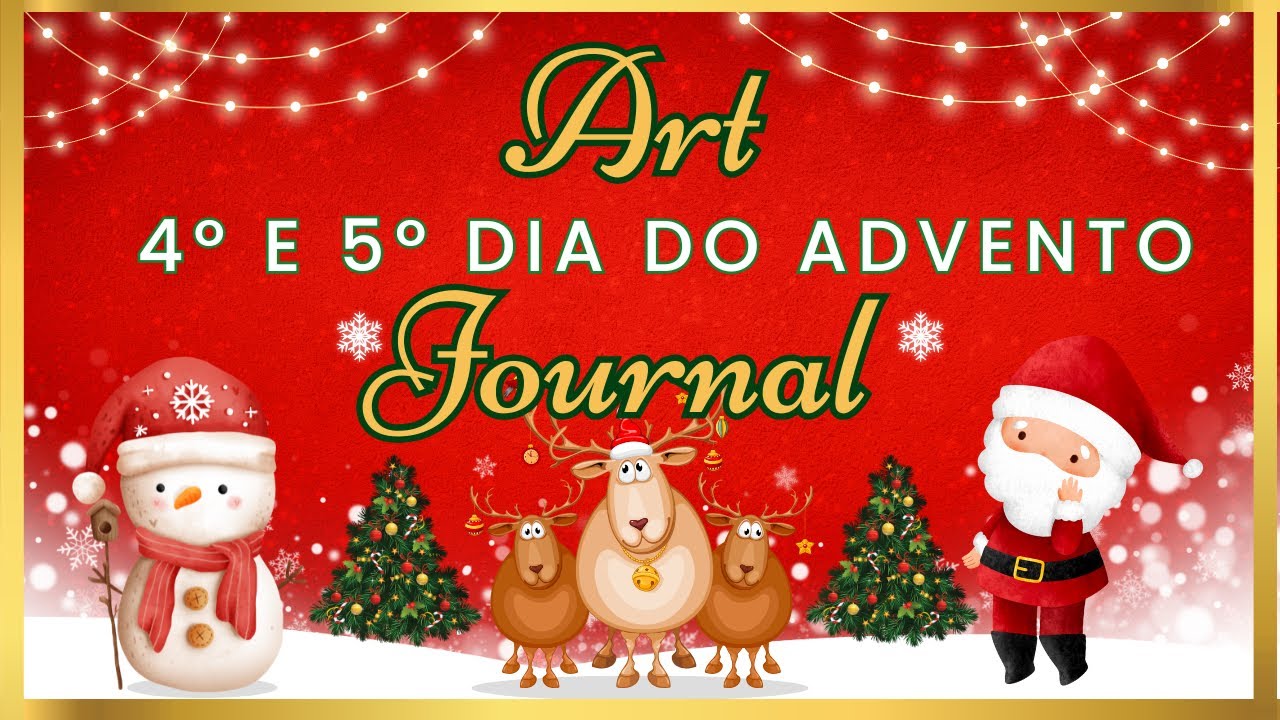 Art Journal - Dias 4 e 5 da Semana do Advento #artjournal #colagem