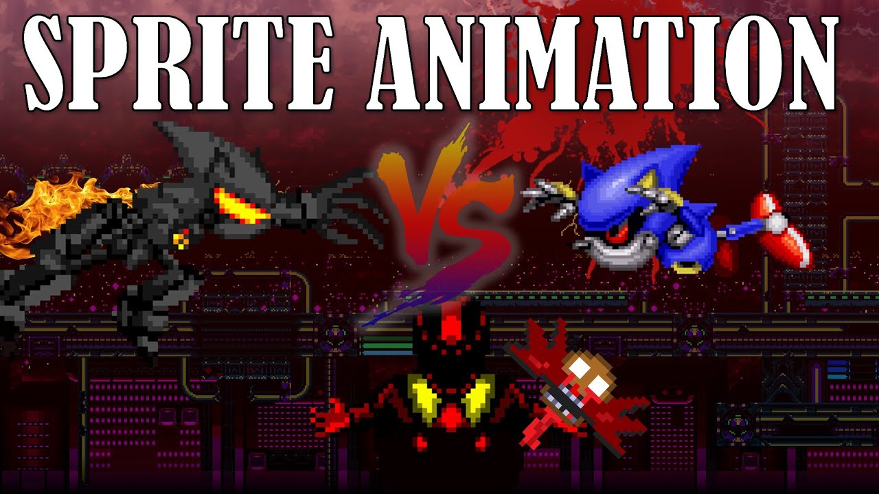Furnace VS Metal Sonic | Sprite Animation 