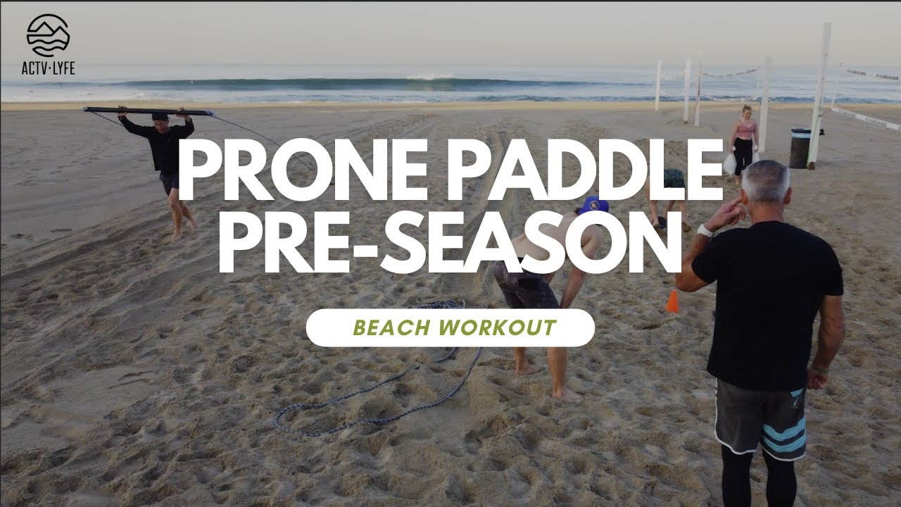 Prone Paddle Beach Workout | Catalina Classic Paddleboard Race Training