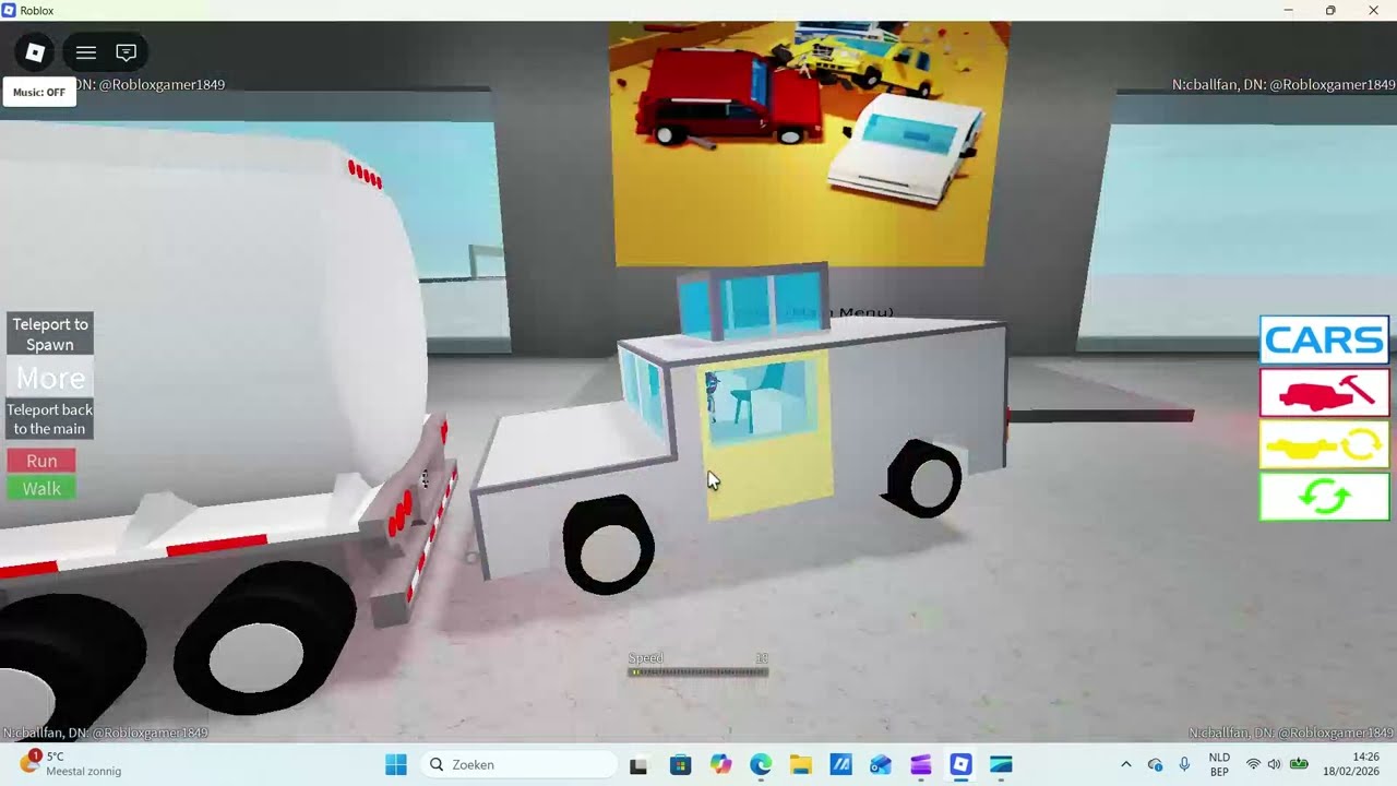 BRICK CAR CRASH CHAOS! - Playing Ro Crash on Roblox!