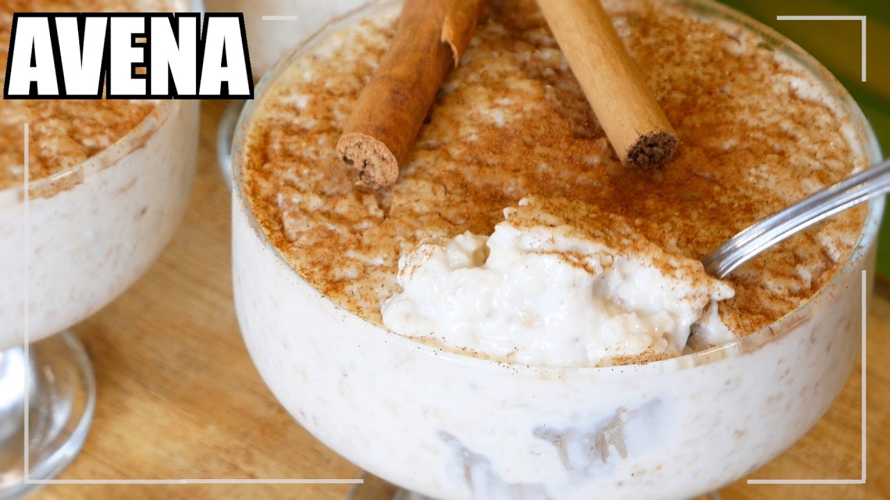 El POSTRE de AVENA M&Aacute;S F&Aacute;CIL y SALUDABLE | SIN AZ&Uacute;CAR y S&uacute;per Cremoso