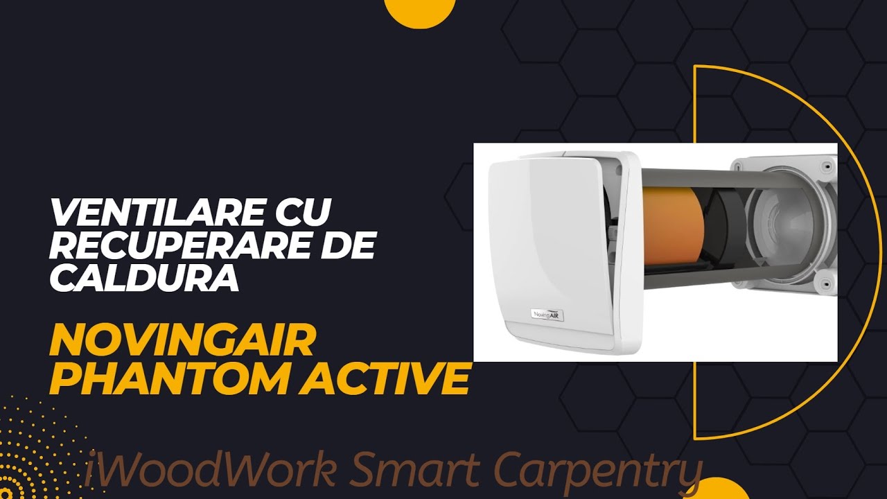 Ventilare cu recuperator de Caldura. NovingAir Phantom Unboxing #novingair
