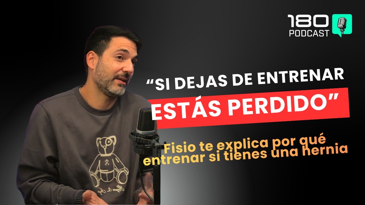 “Si paro, estoy perdido”: te explicamos por qué entrenar con una hernia (Fisio Antonio Sánchez)