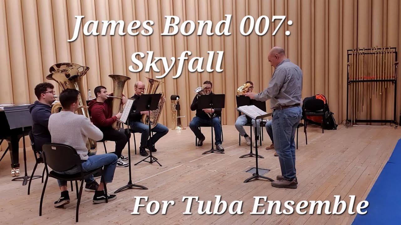 James Bond 007: Skyfall - for Tuba Ensemble - by Adele - Tuba Quartet - Filmmusic - Low Brass