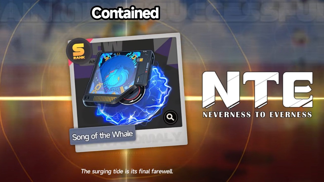 Song of the Whale S tier Gas Arc Neverness to Everness Nte