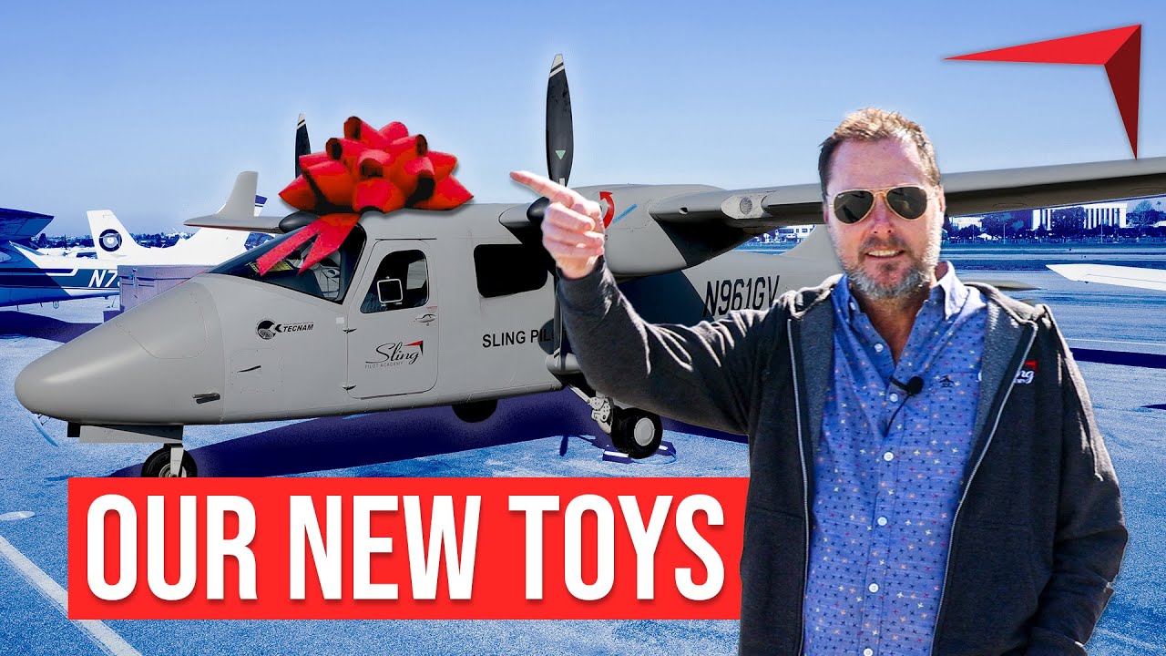 NEW Twin Tecnam P2006T | Tour with Sling Pilot Academy Alumni