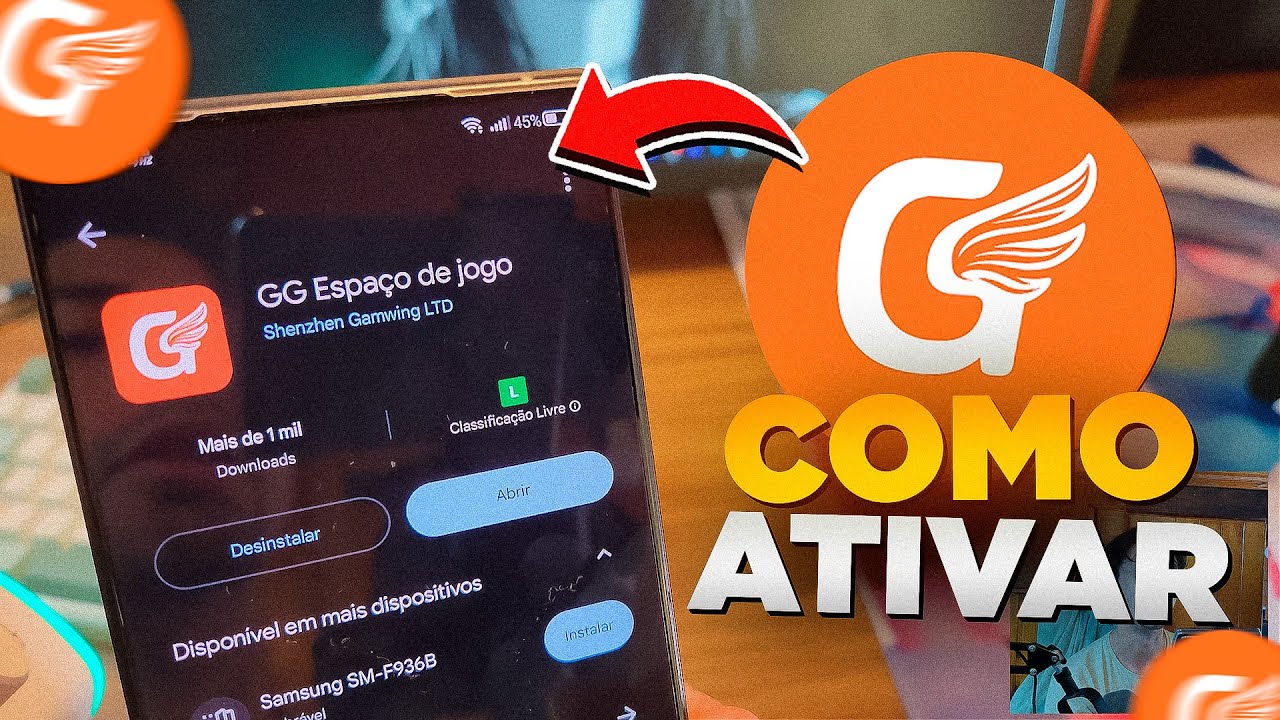COMO ATIVAR O NOVO GG GAMES SPACE NO CELULAR!