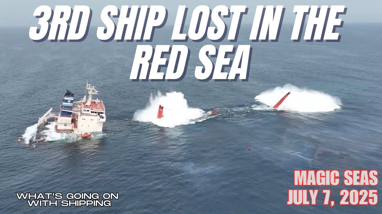 Magic Seas Goes Down in the Red Sea | 2nd Bulk Carrier - Eternity C - Struck While Carrying Food Aid