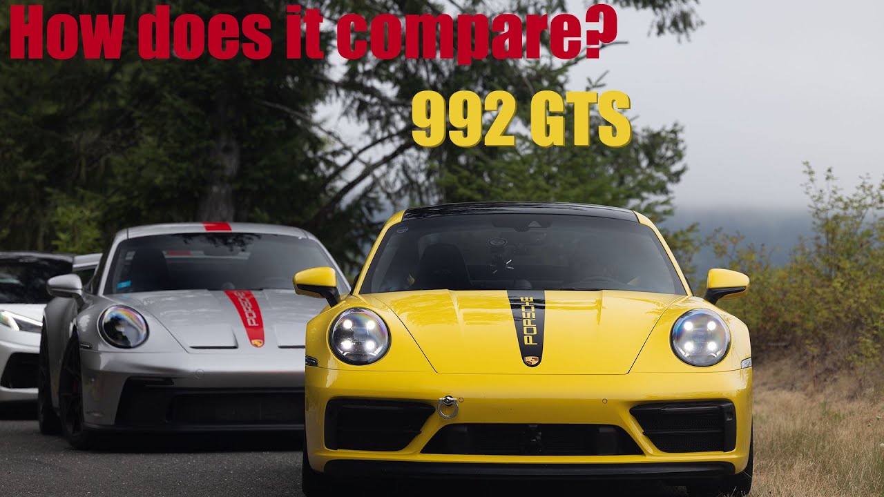 992 GTS vs. 992 GT3 on track