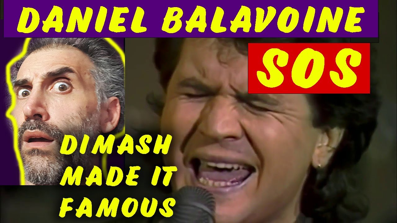 Daniel Balavoine - SOS d'un terrien en d&eacute;tresse  first time REACTION original *DIMASH MADE IT FAMOUS