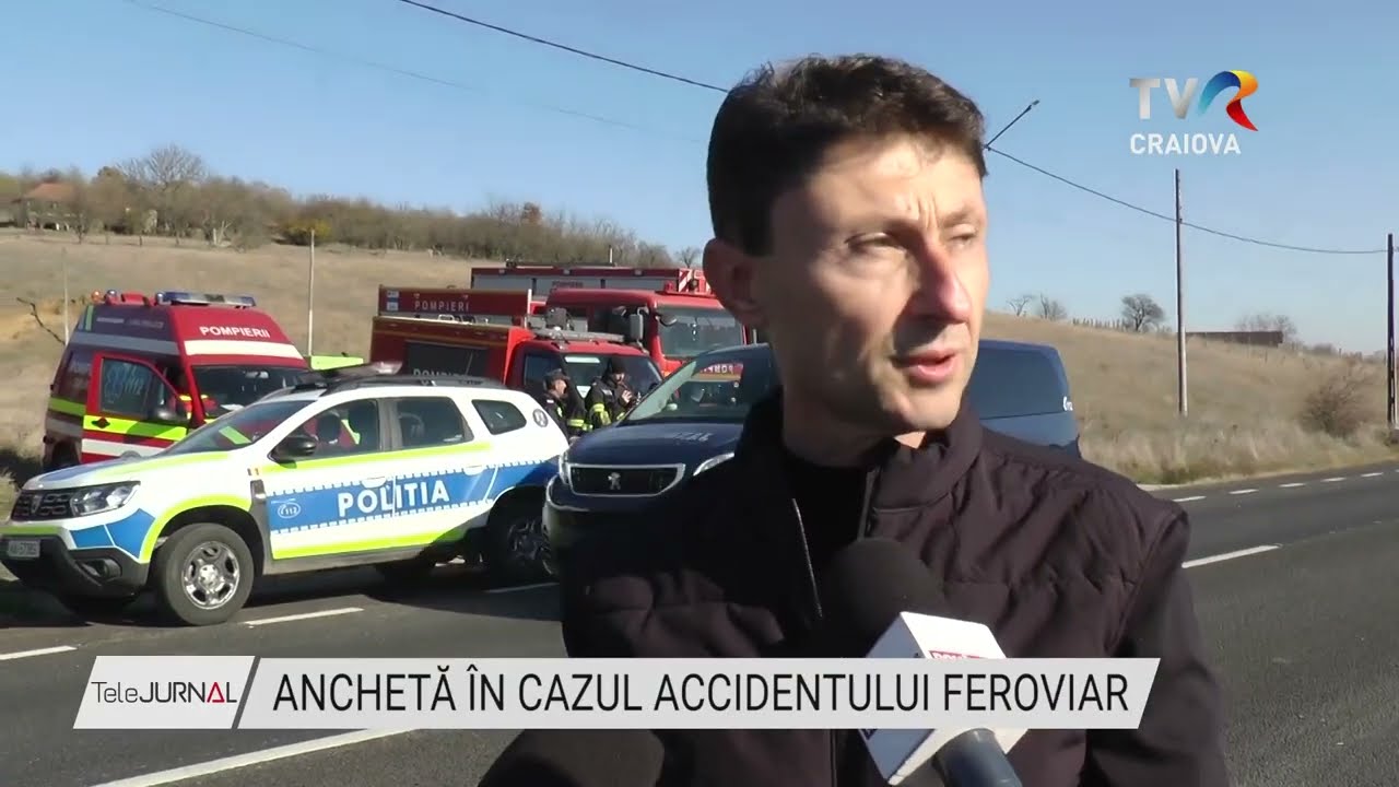 ANCHETĂ ÎN CAZUL ACCIDENTULUI FEROVIAR