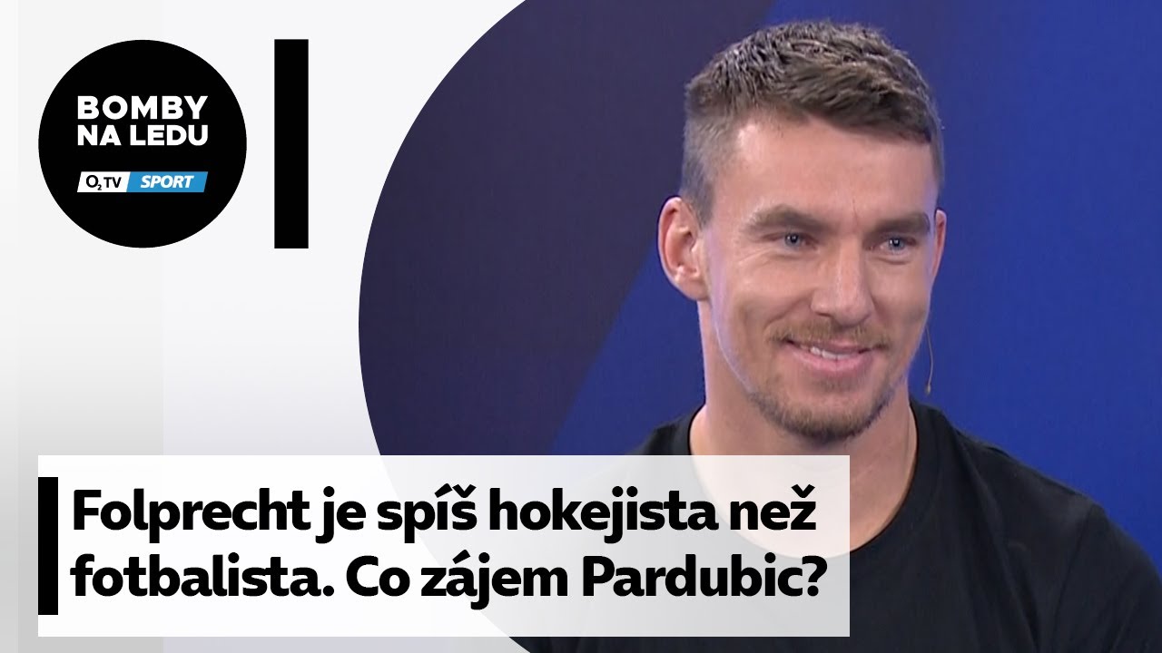 Folprecht je už spíš hokejista než fotbalista. Až o něj mají zájem Pardubice!