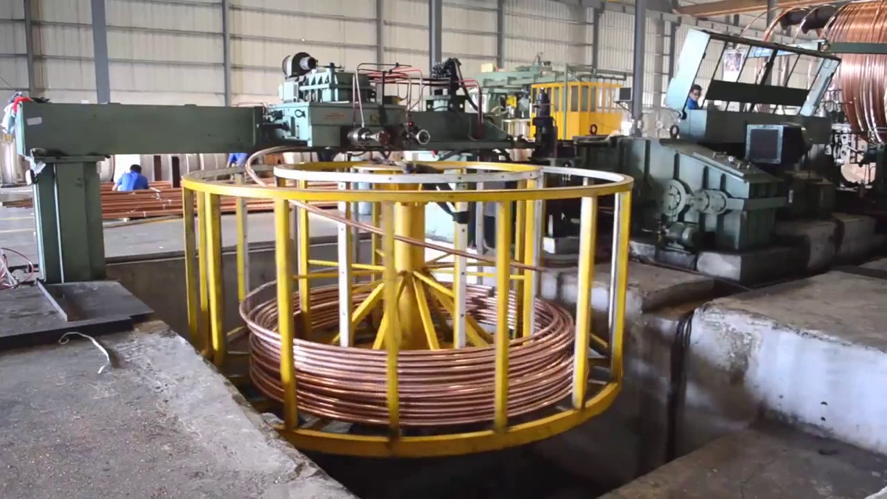 Tube Manufacture Process by Global Copper Private Limited, Vadodara