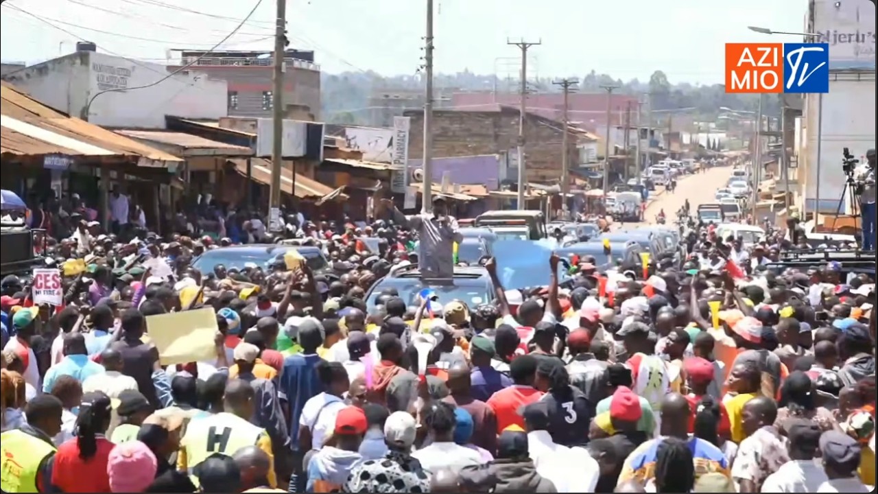 Runyenjes ERUPTS as ‘Mr. Fireman’ VOWS Major Road Development in POWERFUL Address