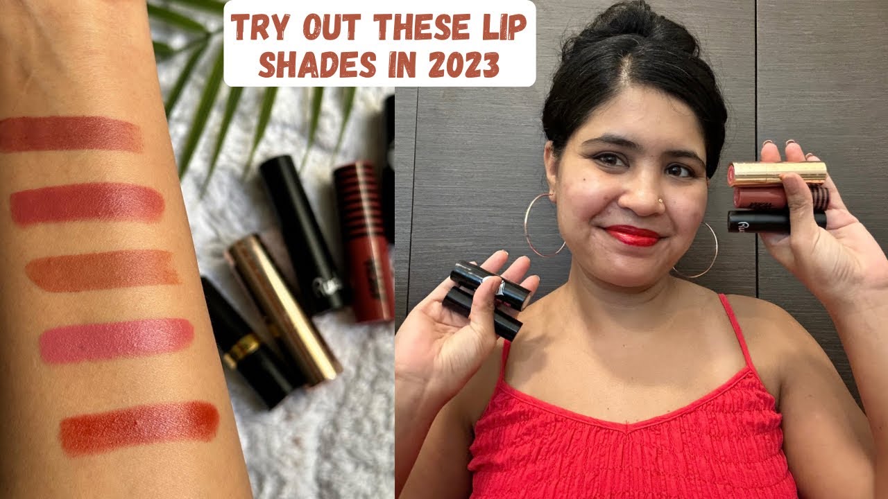 Try out these lip shades in 2023 if you haven&rsquo;t already! Part - 1 | Glamnglaze