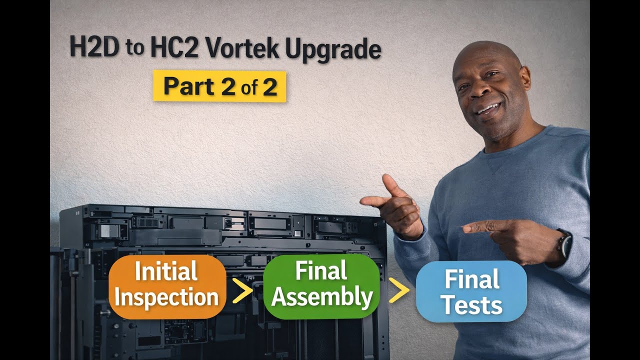 H2D to H2C Vortek changeover - (Part 2 of 2)
