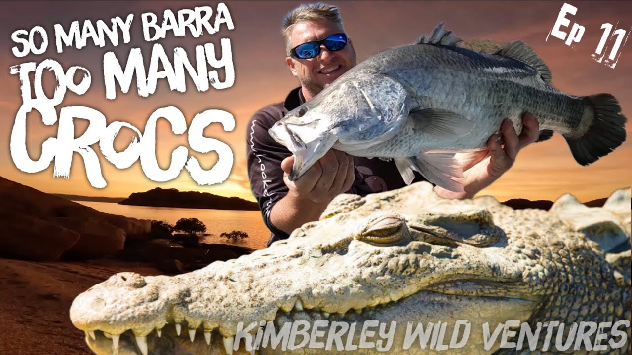 Ep11 So many barra, too many crocs! What it's really like Kimberley Fishing + crabbing in Cone Bay