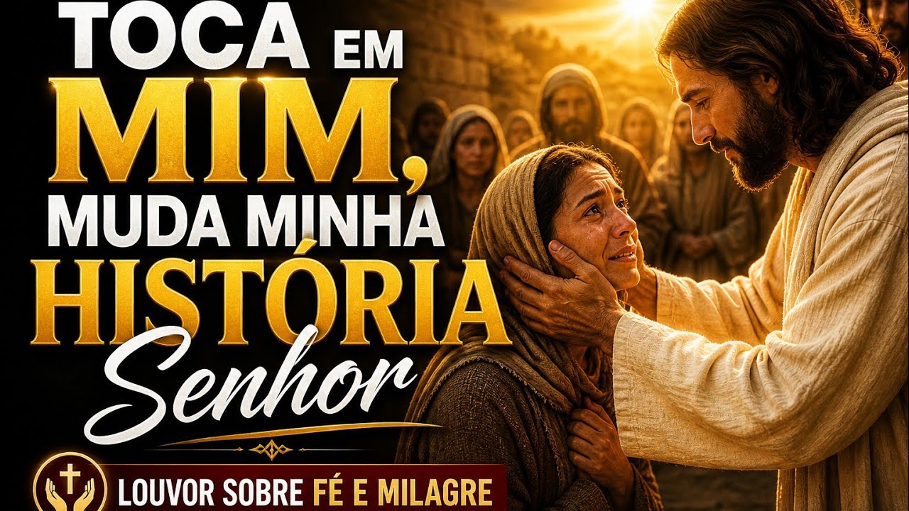 Toca em Mim, Muda Minha História Senhor | Louvor Sobre Fé e Milagre