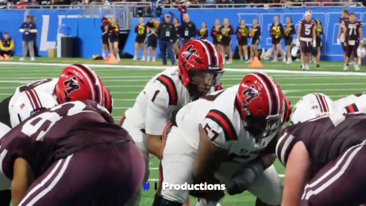 2025 MHSAA Division 2 State Finals: Orchard Lake Saint Mary's Eaglets v Dexter Dreadnaughts 11.28.25