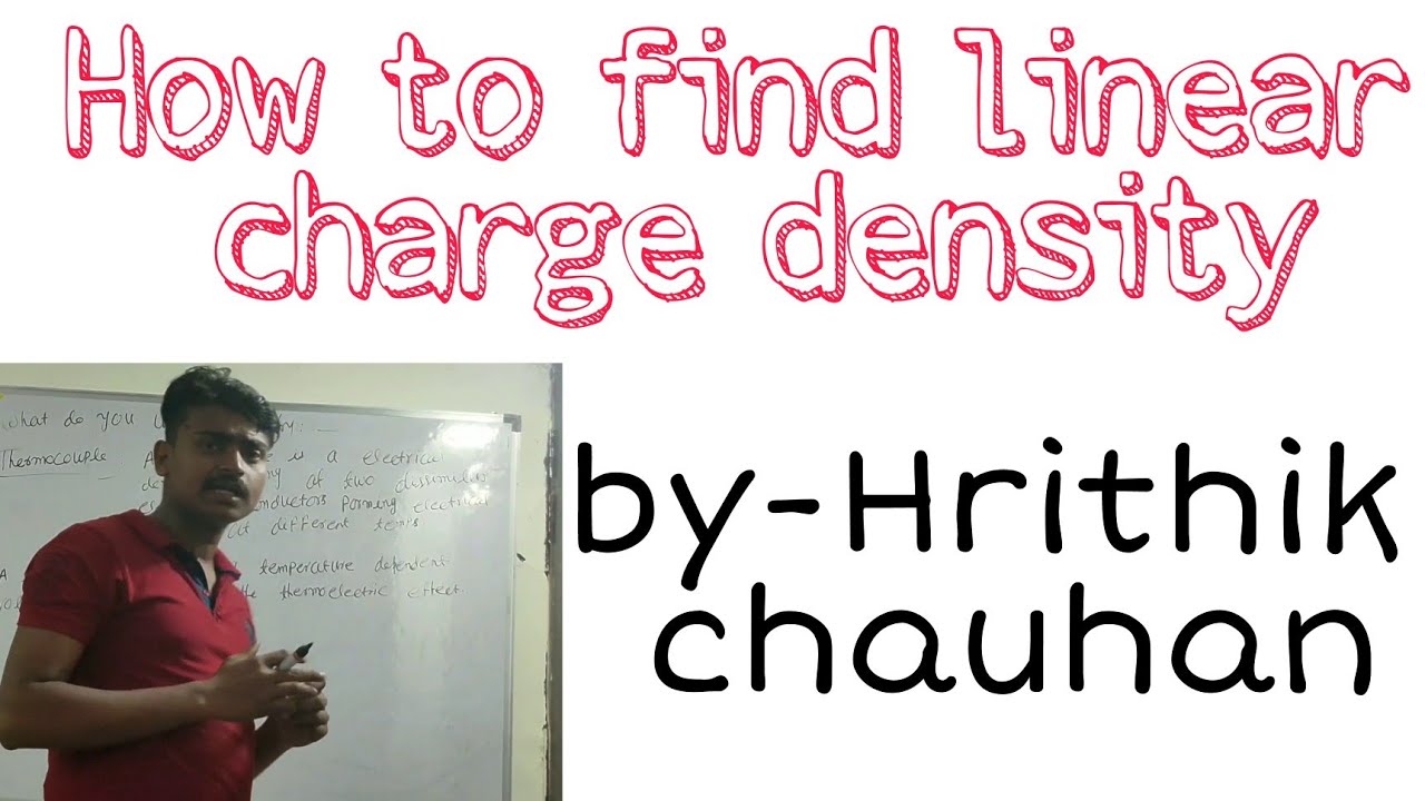 How to find linear charge density(For-Jee/Neet/12th)