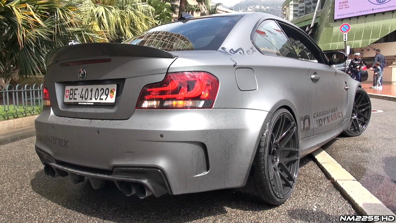 BMW 1M Coup&egrave; with CRAZY LOUD Anti-Lag - Backfires & Crackles!!