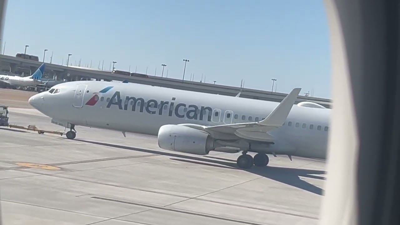 DFW International Airport-A View from a Running Flight-Dallas-TX-USA
