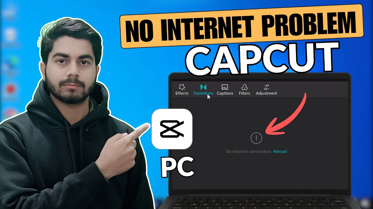 Fix CapCut No Internet Problem On Pc (100% Solution) | Capcut Network Error Pc
