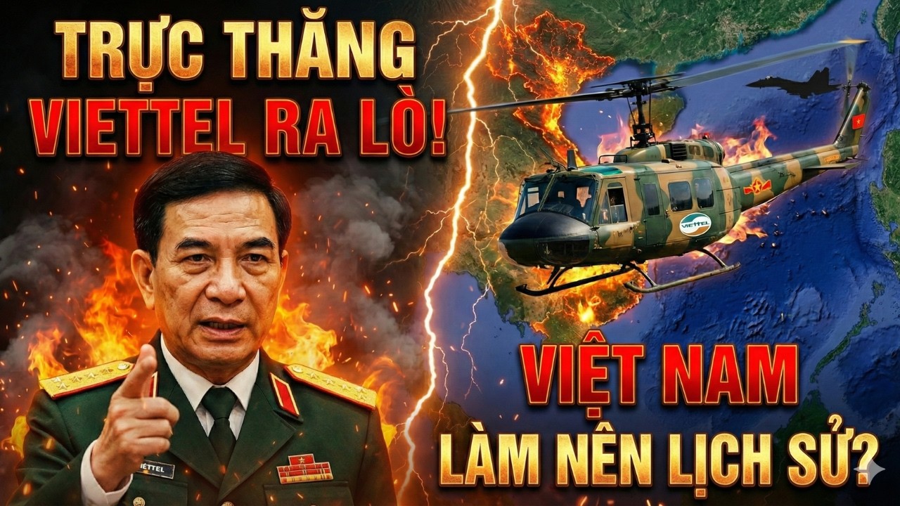 Chấn Động: Viettel Chế Tạo Trực Thăng Chiến Đấu Ngay Trong Nước!