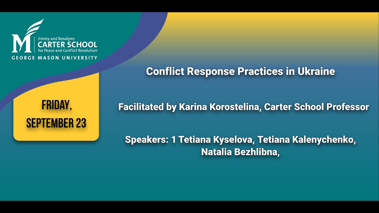 Conflict Response Practices in Ukraine