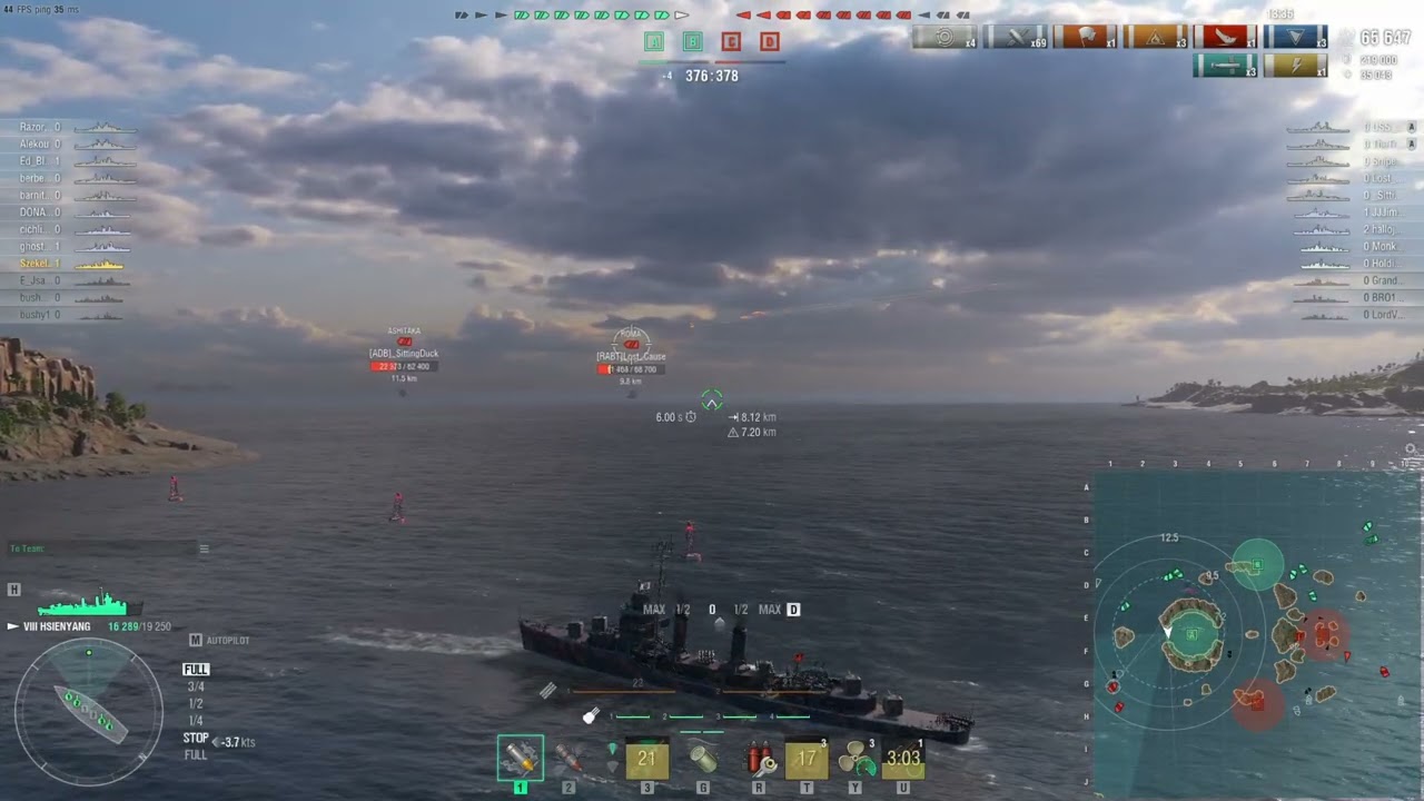 World of Warships: HSIENYANG