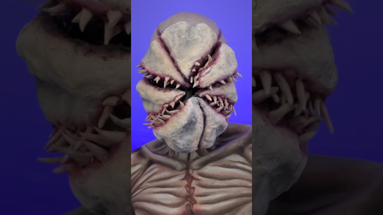 Stranger Things Masks & Makeup #strangerthings #makeup #scifi
