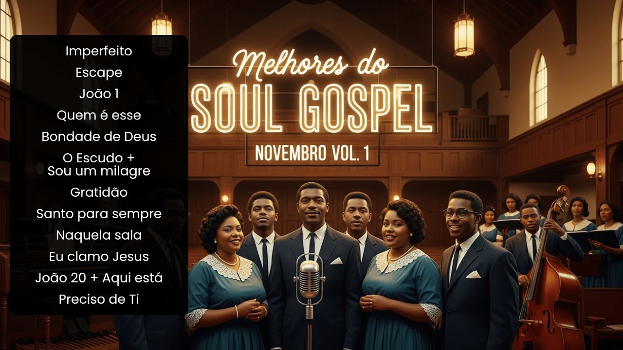 Soul Gospel que TRANSFORMA: Adore com Soul | Vol. 1Novembro | 25