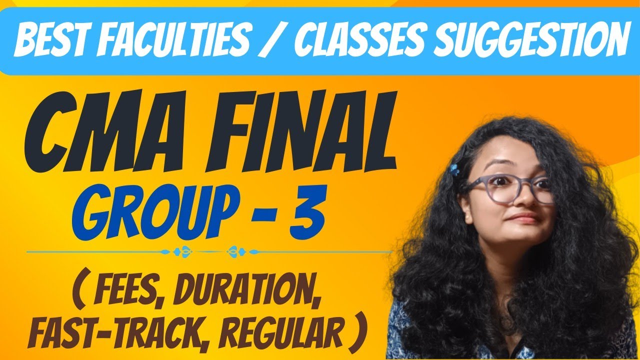 🔥 Best Faculty Suggestion - CMA Final Group 3 !! #thewittyturtle #cmafinal #cmaclasses