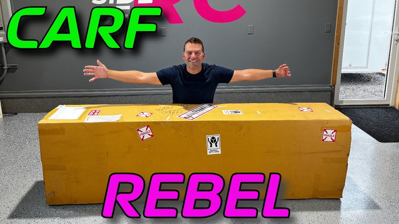 REBEL UnBoxed &mdash; начало серии CARF REBEL RC Jet Build