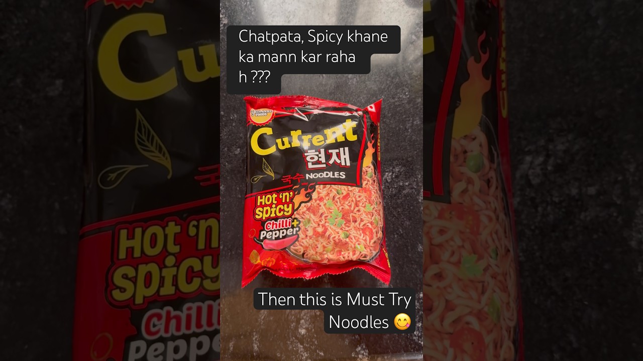 Craving Something Spicy? Try These Chilli Pepper Noodles 🍜🔥 #easyrecipe #foodlover #shorts
