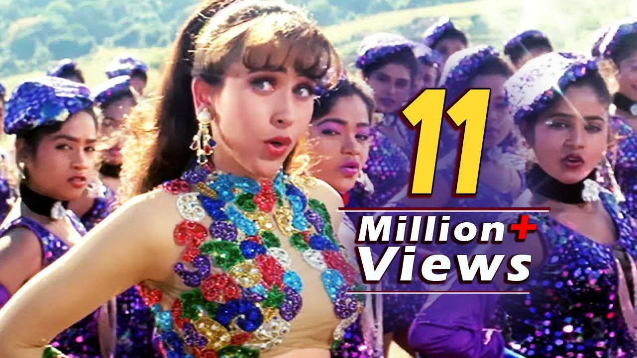 दिल का पंछी बोले कुकू कुकू 4k Video Song - करिश्मा कपूर, अनिल कपूर | कुमार साणु, अलका | अंदाज़