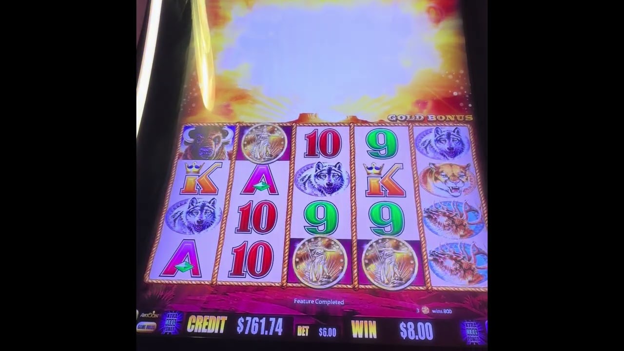 Line hits for the WIn on Buffalo Gold! 👍