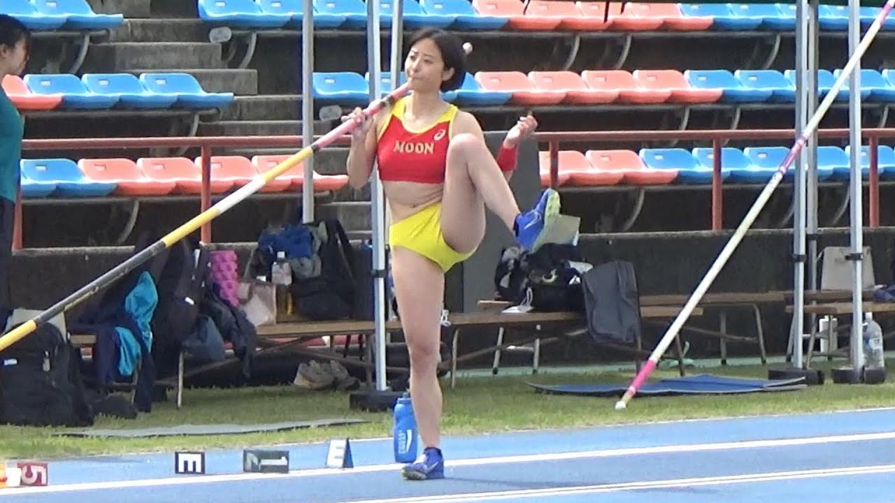 森田彩 MOON 水戸招待陸上2025 招待女子棒高跳