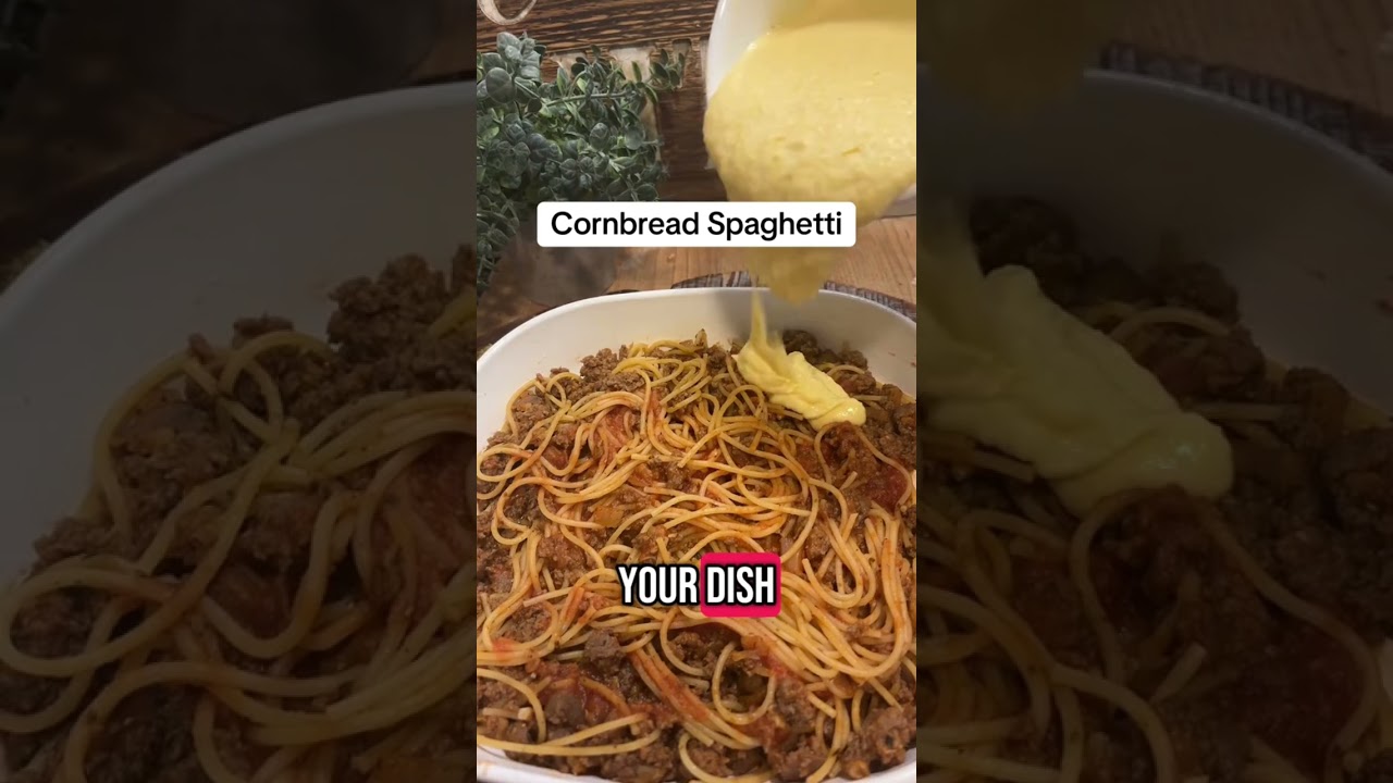 Cornbread Spaghetti!