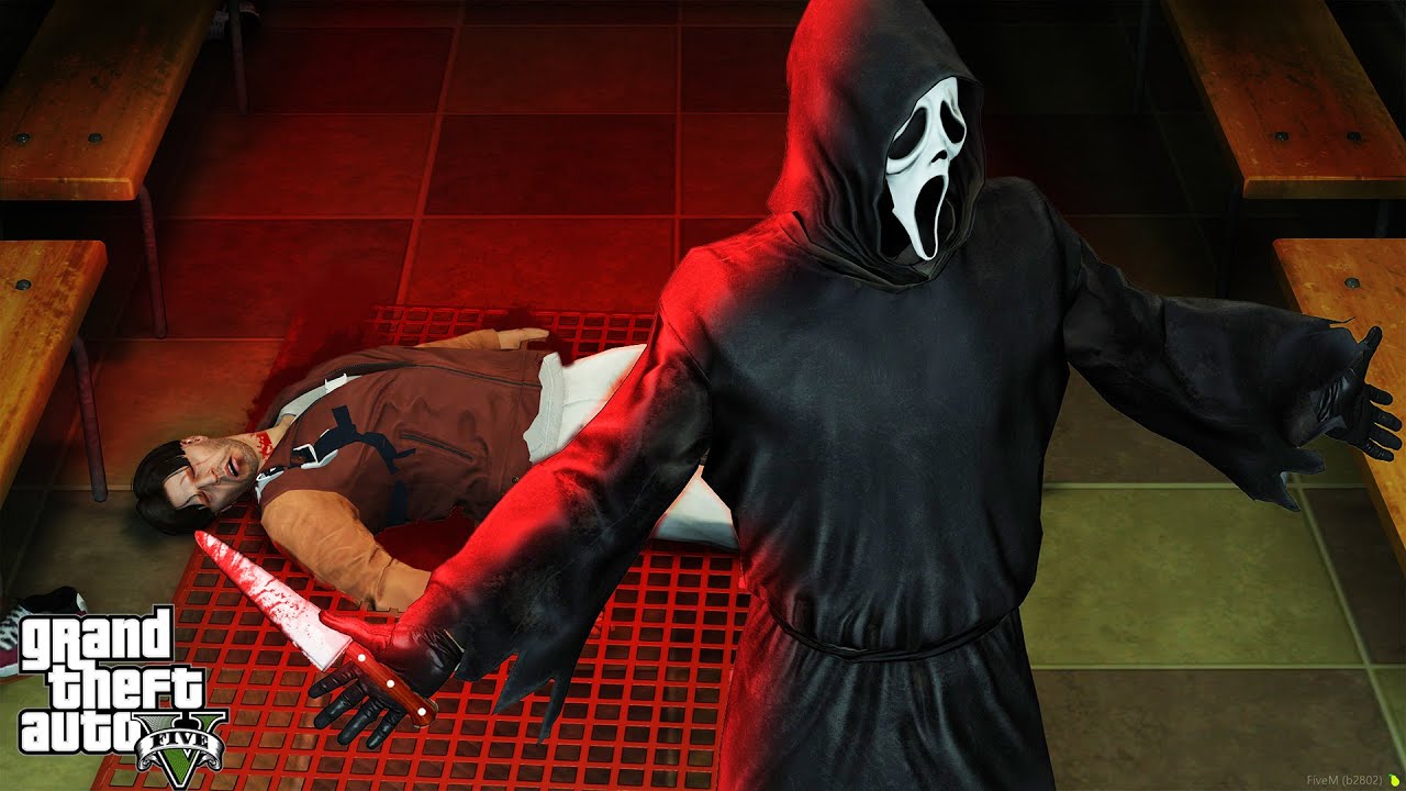 TEROR JUBAH HITAM GHOSTFACE - GTA 5 ROLEPLAY