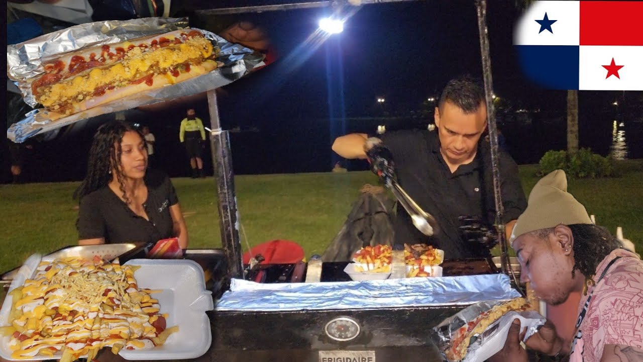 trying panama 🇵🇦 best street foods of all time moving around panama without speaking  Spanish