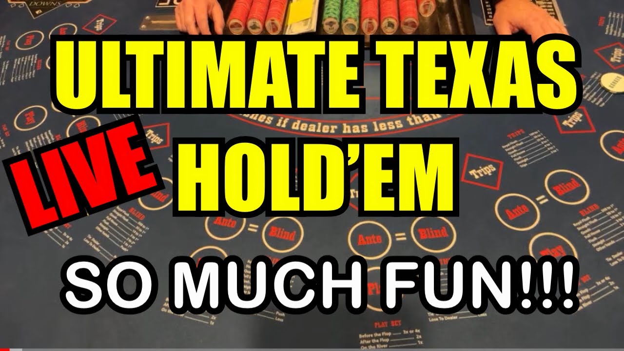 Live Ultimate Texas Hold ‘Em with Pitbull Poker. Members Choice!