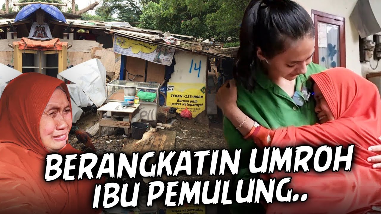 KEINGINAN IBU HETI YANG SUAMI DAN 3 ANAKNYA JUGA PEMULUNG..
